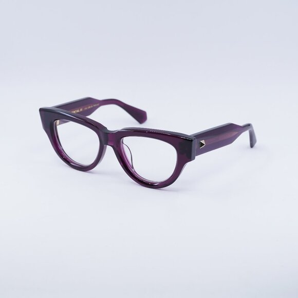 Valentino V-ESSENTIAL - III VLX-125B Eyeglasses Burgundy 52mm Cat Eye Frame - Picture 1 of 9